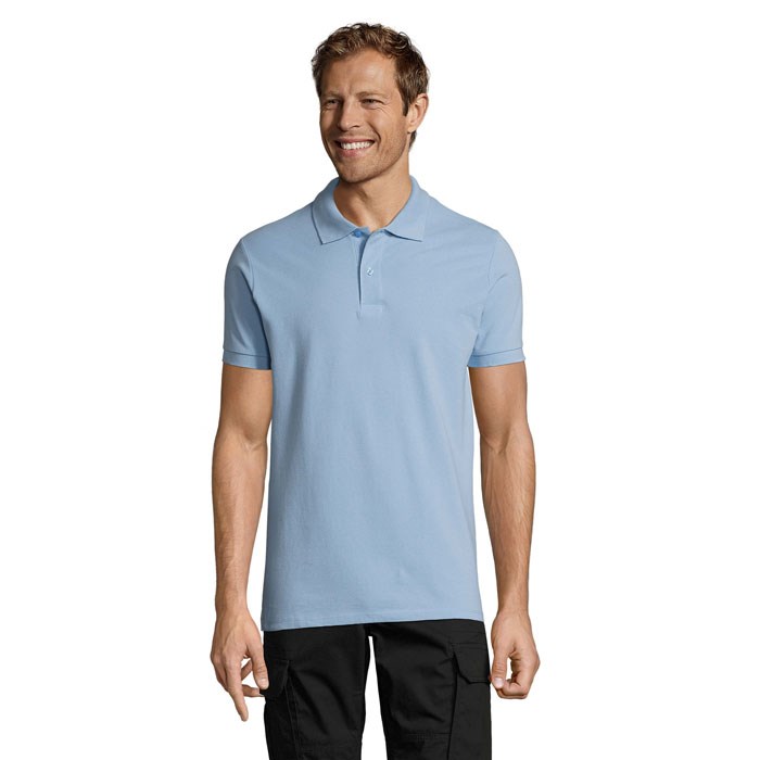 PERFECT MEN - Sky Blue Pique