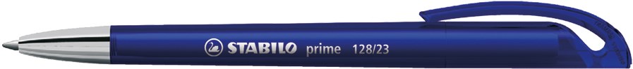 STABILO prime Kugelschreiber, transparent blau