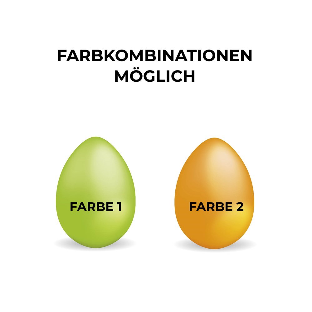 Eier aus Freilandhaltung-2er Farbkombinationen