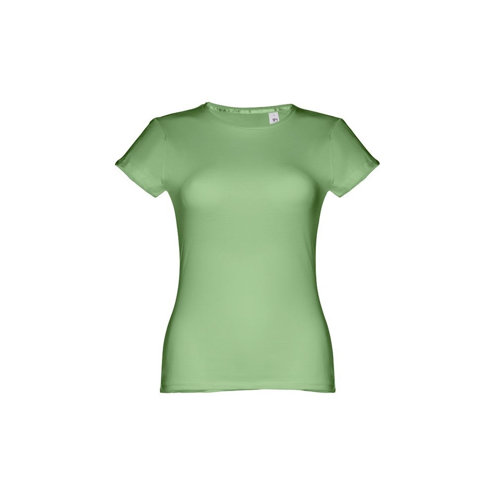 THC SOFIA. Tailliertes Damen-T-Shirt - Jade-grün