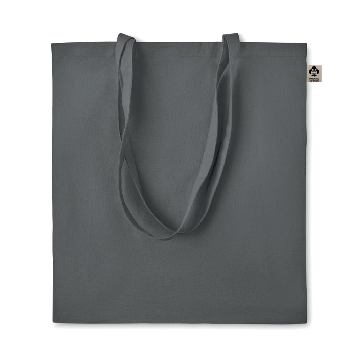 ZIMDE COLOUR - Organic-Cotton Einkaufstasche - Steingrau
