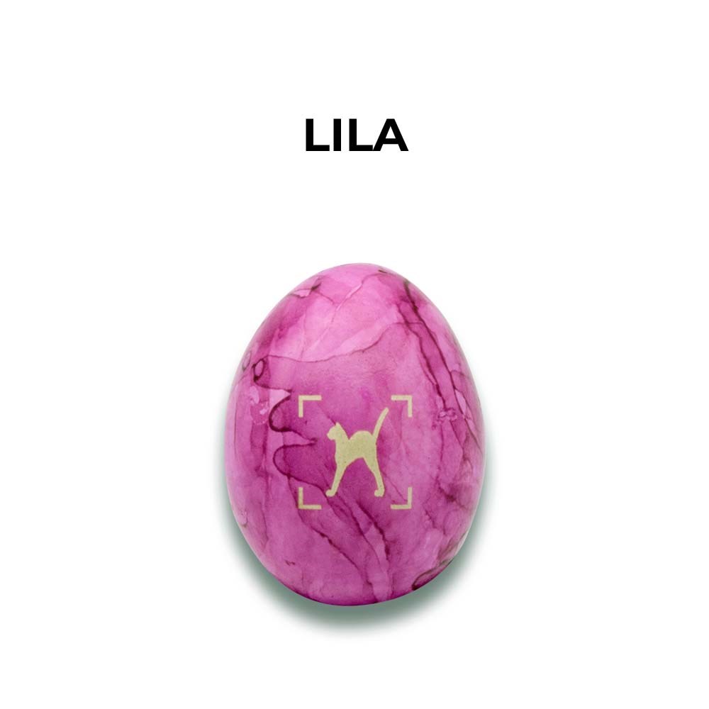 Eier aus Bodenhaltung-Lila sortiert