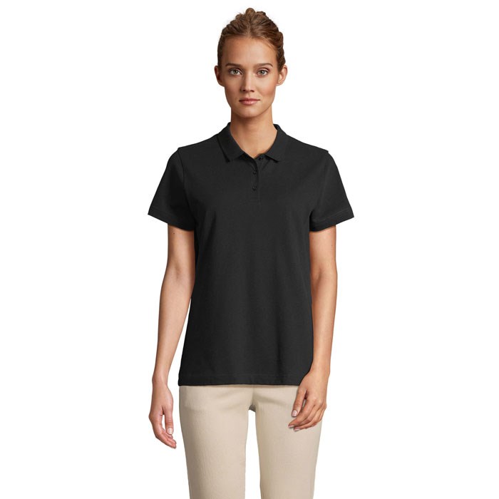 PULSE WOMEN - PULSE DAMEN POLO - Schwarz
