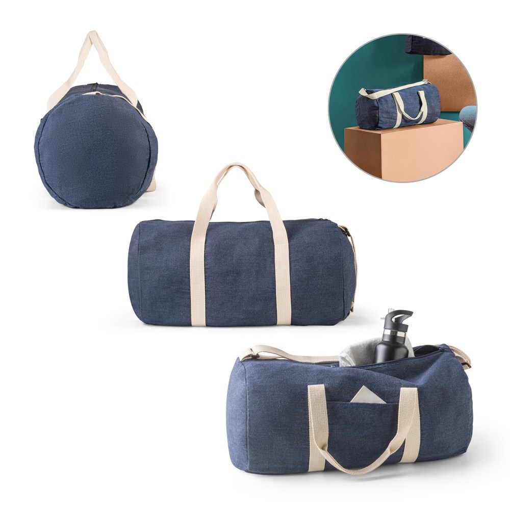 DENIM BAG. Sporttasche aus Denim (300 g/m²)